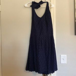 Navy Blue halter Lilly Pulitzer size 12